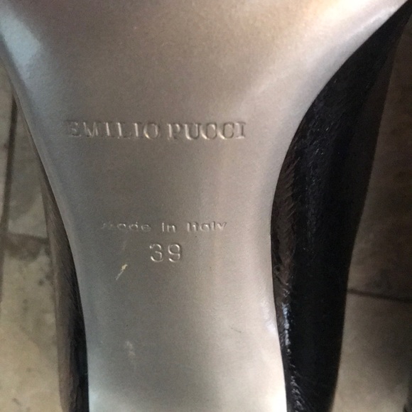 Emilio Pucci Patent Heels size 39 - Picture 4 of 8